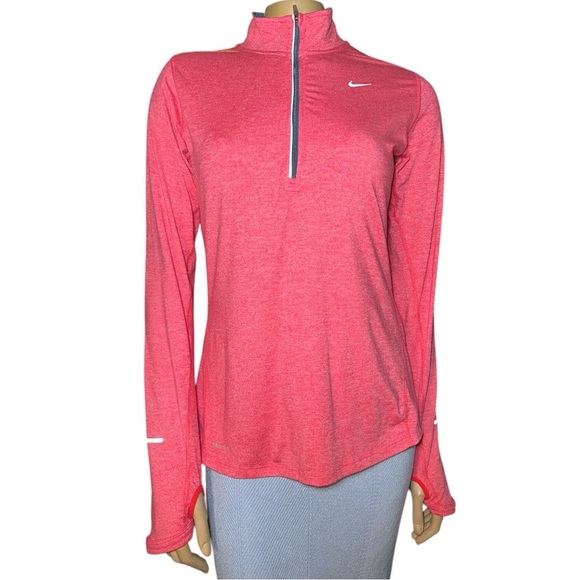 Nike Women's Swift Element UV 1/4-Zip long sleeve Running Top size S - Picture 1 of 13